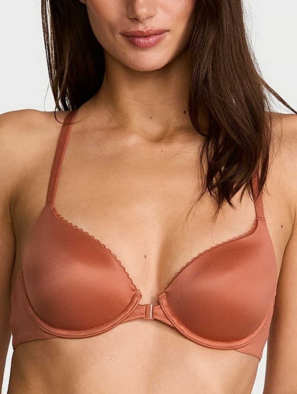 VS Body by Victoria Lightly Lined Lace Racerback Demi Bra 38DDD NWT